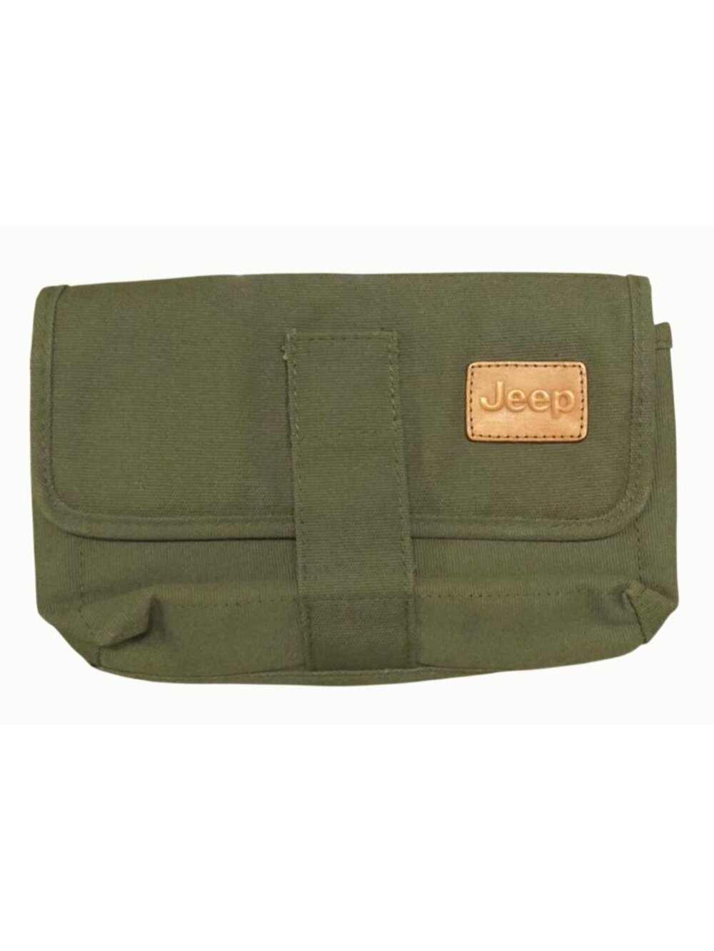 Jeep Wrangler OEM Owners Manual Case Pouch Canvas Military Green Genuine